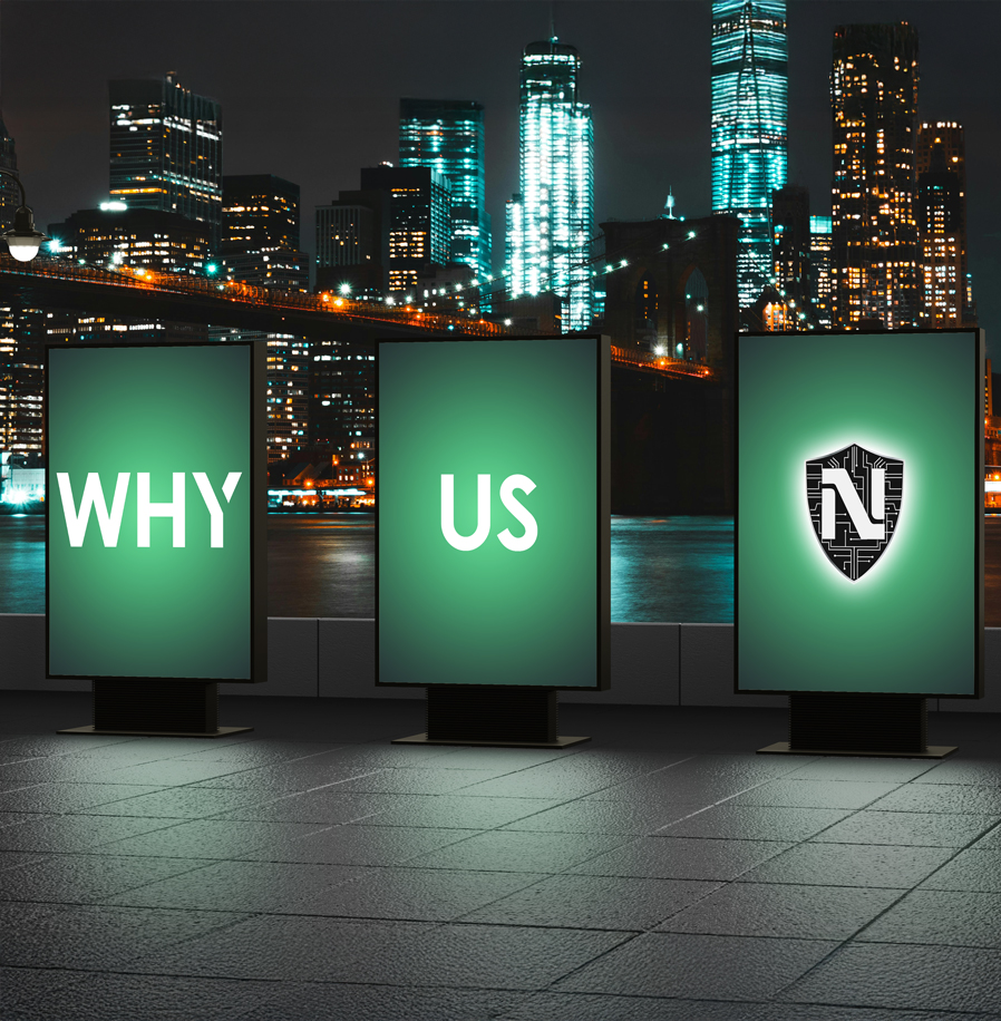 Why us Digital Screen